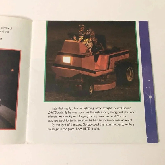 Vtg 1999 Muppets from Space Great Gonzos in the Galaxy Paperback Book - Picture 10 of 16